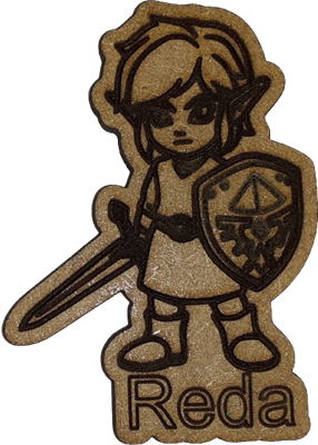 Magnet - Zelda personnalisable